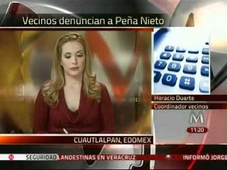 Demanda penal contra Peña por dar predios a Antorcha Campesina