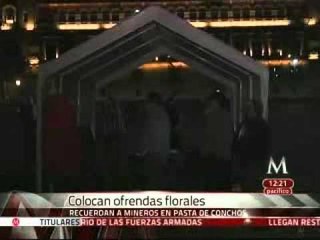 Recuerdan a mineros en Pasta de Conchos