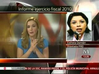 Análisis fiscal de la cuenta pública 2010  por Esthela Damián PRD