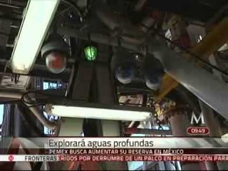 Explorará Pemex aguas profundas para aumentar reservas