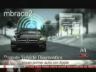 Mercedes-Benz lanza primer auto con Apple