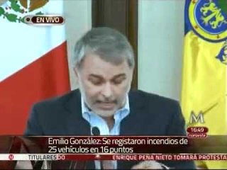 Gobernador de Jalisco confirma 16 bloqueos, durante conferencia