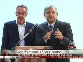 "Somos cuatro precandidatos, pero en realidad son dos proyectos": AMLO