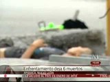 Enfrenamiento en Apodaca, NL, deja 6 muertos