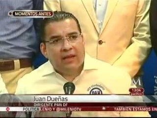 "El PAN cierra filas en el DF": Juan Dueñas, dirigente en la capital