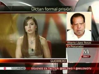 Acusa López Rosas que formal prisión es represalia