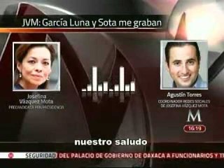 Alejandra Sota y García Luna me graban: Vázquez Mota