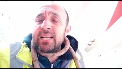 Kulede gergin anlar, ipi boynuna geçirdi