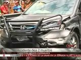 Mueren dos jóvenes en la carretera México-Cuernavaca