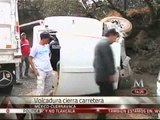 Vuelca tráiler en la México-Cuernavaca