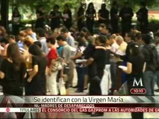Padres de desaparecidos se identifican con Virgen María