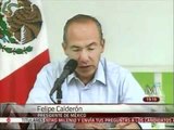 Evalúa Felipe Calderón actividad del Popocatépetl