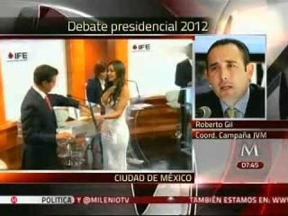 Josefina fue superior a Peña: Gil