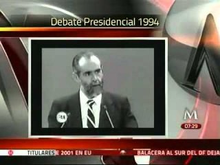 ¿Recuerdas el debate entre candidatos presidenciables en 1994?