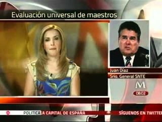 Evaluación universal de maestros sí va: SNTE