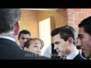Video muestra a Peña Nieto planeando salida de la Ibero