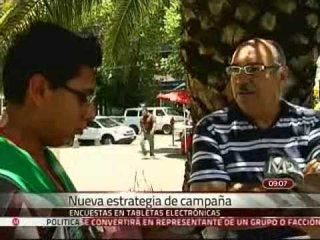 Encuestadores de Peña utilizan iPads pero no reciben salario alguno