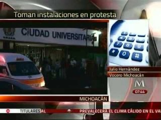 Se permiten las manifestaciones, más no la violencia: Gobierno de Michoacán