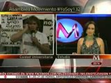 Movimiento #YoSoy132 no está contra Peña Nieto sino contra el sistema que representa