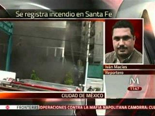 Consume incendio a Edificio en Santa Fe