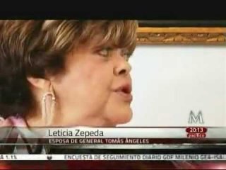 Mi esposo no traicionó al ejército: Leticia Zepeda