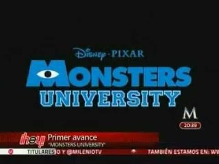 Lanza Pixar trailer de "Monsters University"