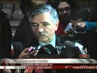 Sistema electoral mexicano, blindado contra fraudes: Valdés Zurita