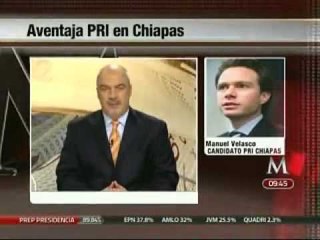 Trabajaré para los chiapanecos, no para un partido: Manuel Velasco