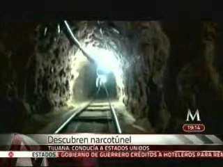 Descubren narcotúnel en Tijuana que conducía a EU