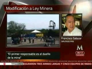 El principal culpable de un accidente es el dueño de la mina: PAN