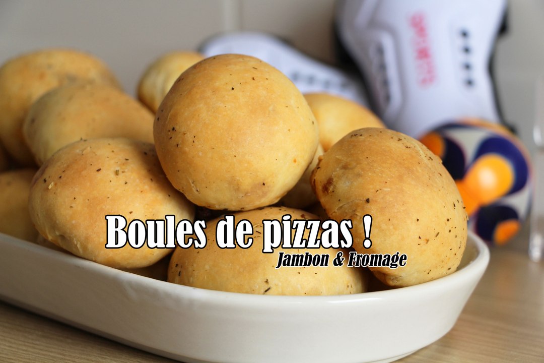 #LGDK : Boules de pizza (Pizza bowls) : Jambon & Fromage