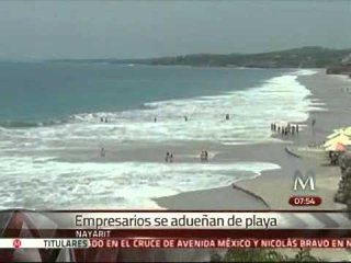 En Nayarit venden desde playas hasta camellones