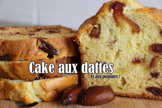 #LGDK : Cake aux dattes et aux pommes