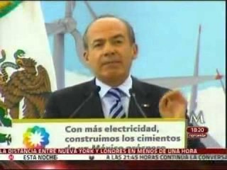 Extinguir LyFC era necesario; CFE ha logrado cubrir 98% del país: Calderón