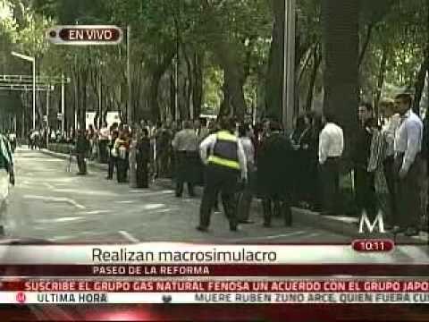 Capitalinos toman con calma sismo de 8 grados Richter