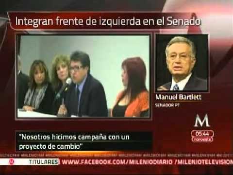 Estamos luchando contra el modelo neoliberal y las reformas estructurales: Manuel Bartlett