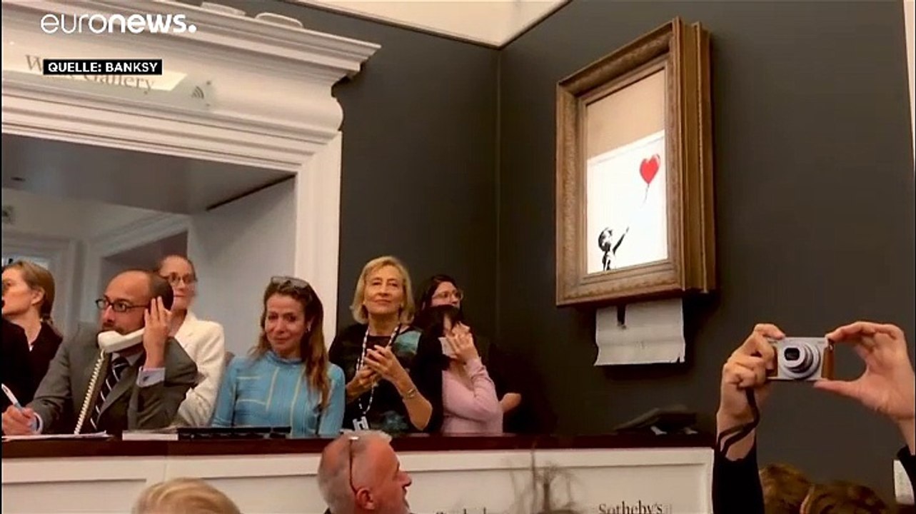 Neue Banksy-Auktion - Diesmal ohne Schredder