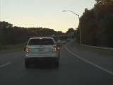 2 conducteurs ne se lachent plus sur l'autoroute... Gros road rage