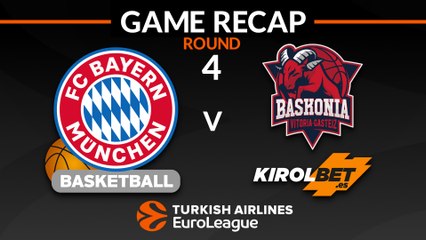 Highlights: FC Bayern Munich - KIROLBET Baskonia Vitoria-Gasteiz