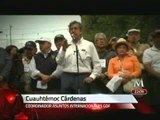 Encabeza Cárdenas marcha contra reforma energética