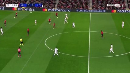 يوفنتوس يتقدم بالهدف الأول أمام مانشستر يونايتد بدورى الأبطال