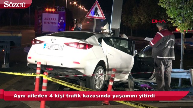 Feci kazada bir aile yok oldu