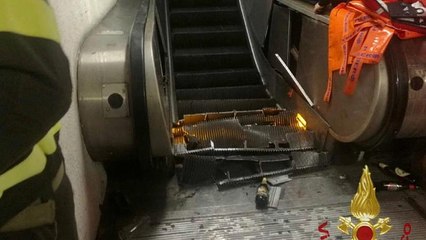 Roma, guasto alla scala mobile: inchiesta per lesioni
