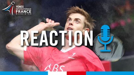 YONEX IFB - 1/16 - La réaction de Lucas Corvée