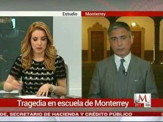 Tiroteo en escuela de Monterrey: Aldo Fasci en entrevista con Azucena Uresti