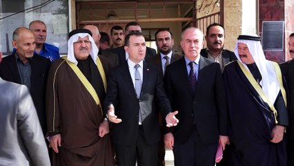 Türkiye'nin Bağdat Büyükelçisi Yıldız Teleferli aşiret liderleri ile bir araya geldi  - TELAFER