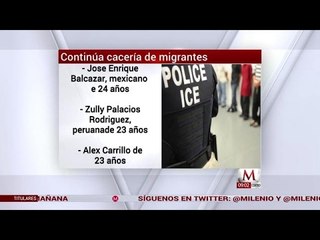 Continúa cacería de migrantes, detienen a 3 jóvenes en EU