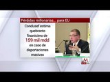 Mario Di Costanzo: Sistema financiero de EU podría entrar en crisis por deportaciones masivas