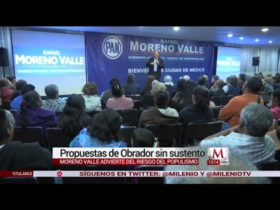 Rafael Moreno Valle crítica las propuesta de AMLO