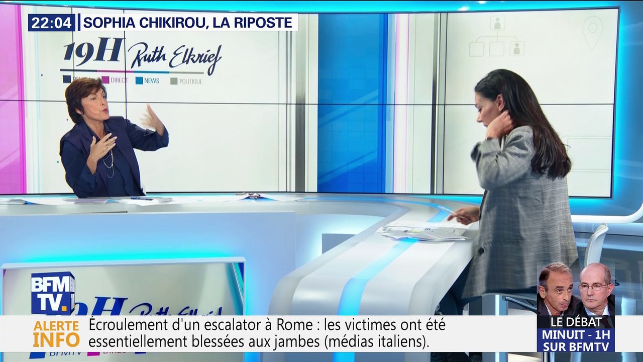 Sophia Chikirou, la riposte